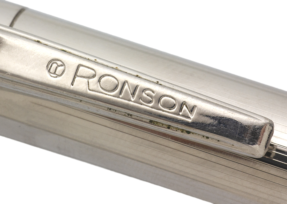 Ronson Vintage Penciliter (1940s/50s)- Second Generation, Rhodium